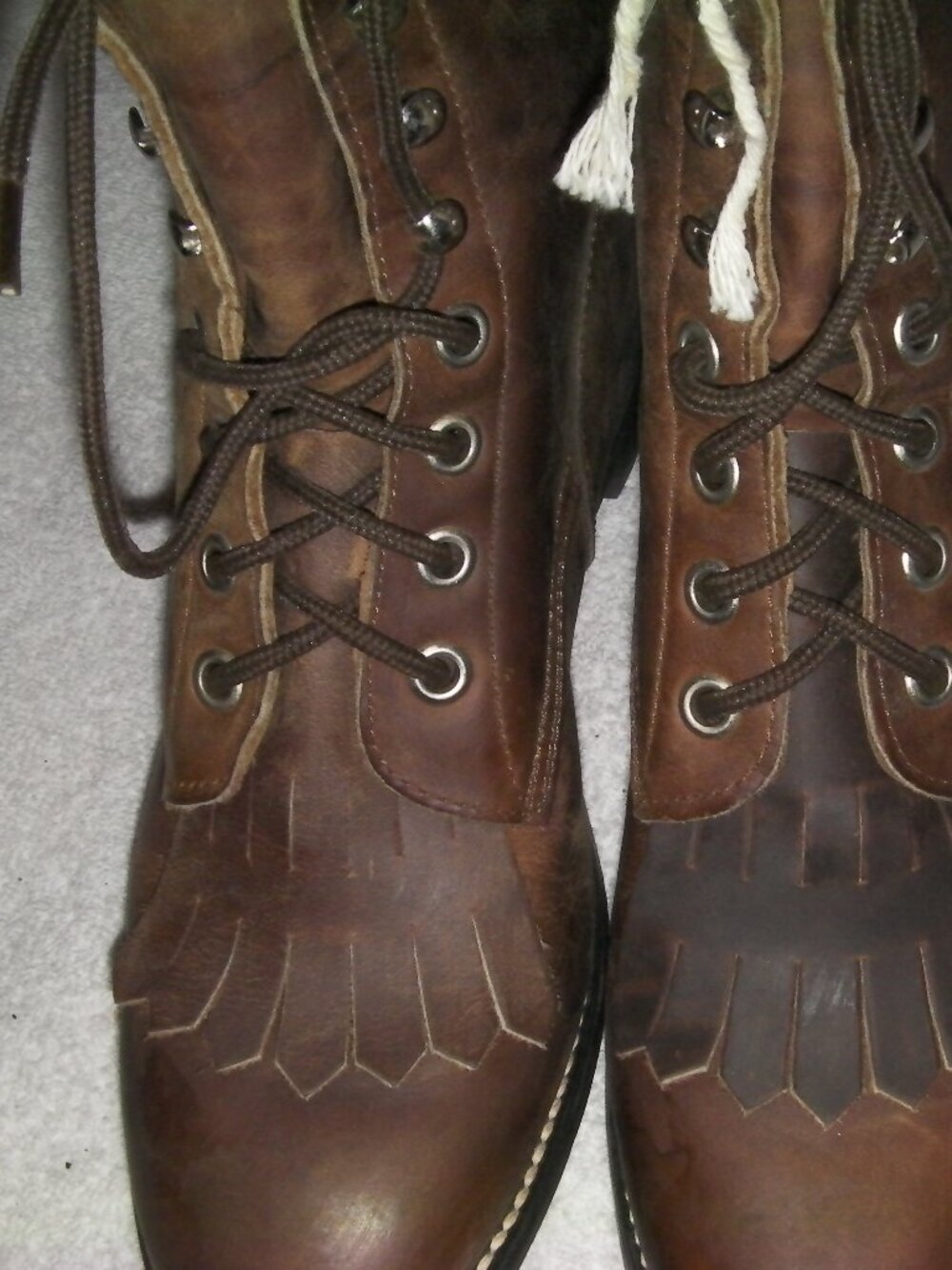 JUSTIN Kidie Unisex Boots sz 3.5D - Picture 3 of 10